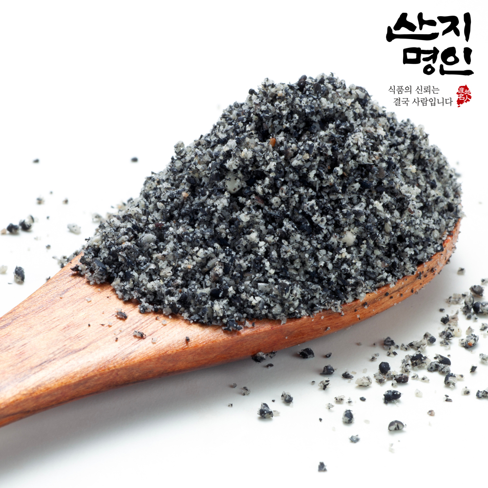 [산지명인] 흑임자가루 500g 두번 볶아 더 고소한 100% 국산 흑임자 무첨가 당일생산 당일발송 - 오아시스마켓::세상에 없는 가격