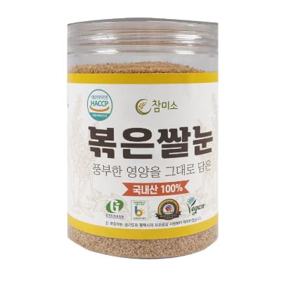 참미소 볶은 쌀눈 볶음 국내산 국산 230g