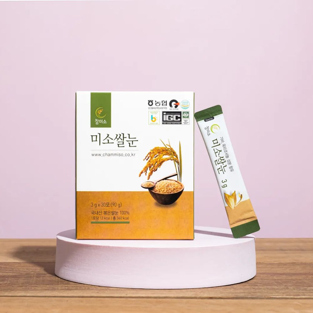 참미소 미소쌀눈스틱 3g 30포 국내산 볶은 쌀눈 스틱 대표이미지 섬네일