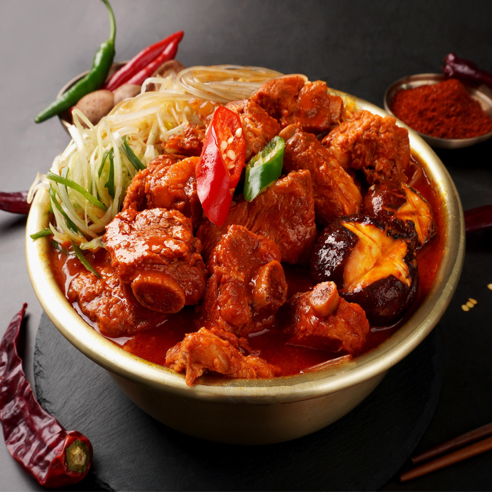 [갈비아저씨] 한돈 갈비찜 매운갈비찜 600G