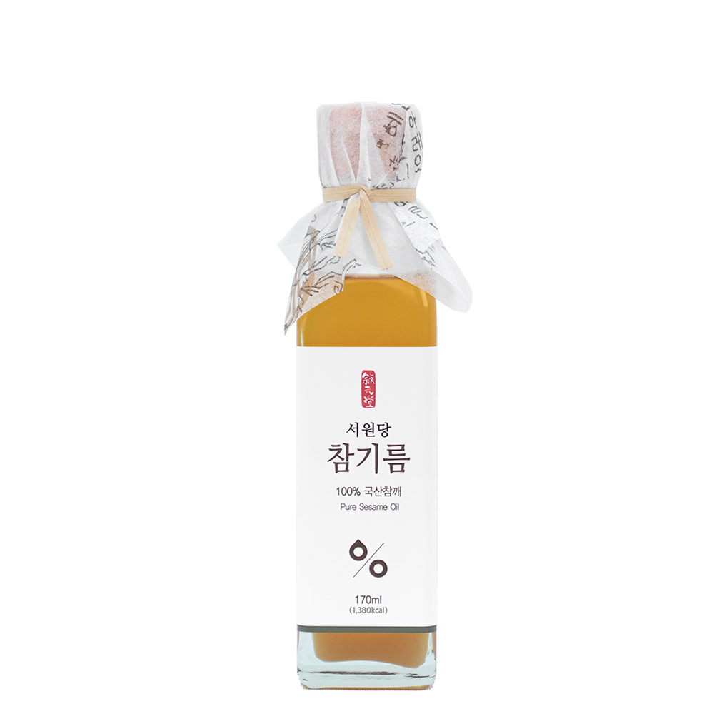 국내산 참기름 170ml