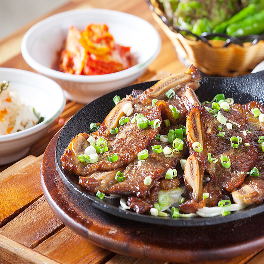 [갈비아저씨] 수제 양념 LA 꽃갈비 소갈비구이