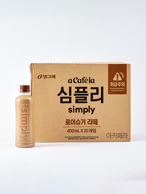 [대용량]아카페라 심플리 로어슈거 라떼(400ml*20개)