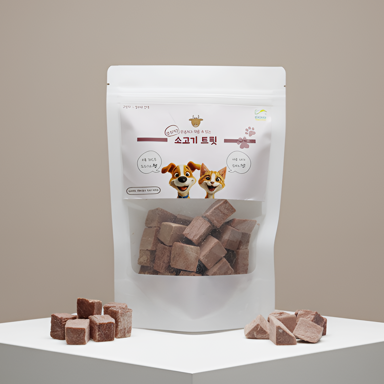 헬시하이펫 고양이 강아지 동결건조 간식 소고기, 50g, 1개