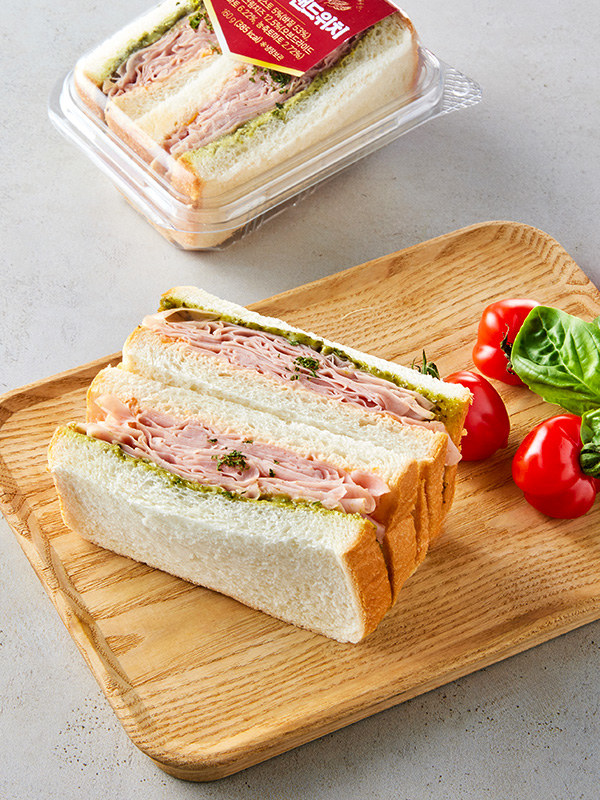 바질토마토 샌드위치 대표이미지 섬네일