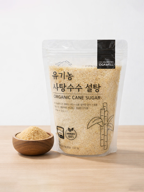 유기농 비정제원당 갈색설탕(1kg) 대표이미지 섬네일
