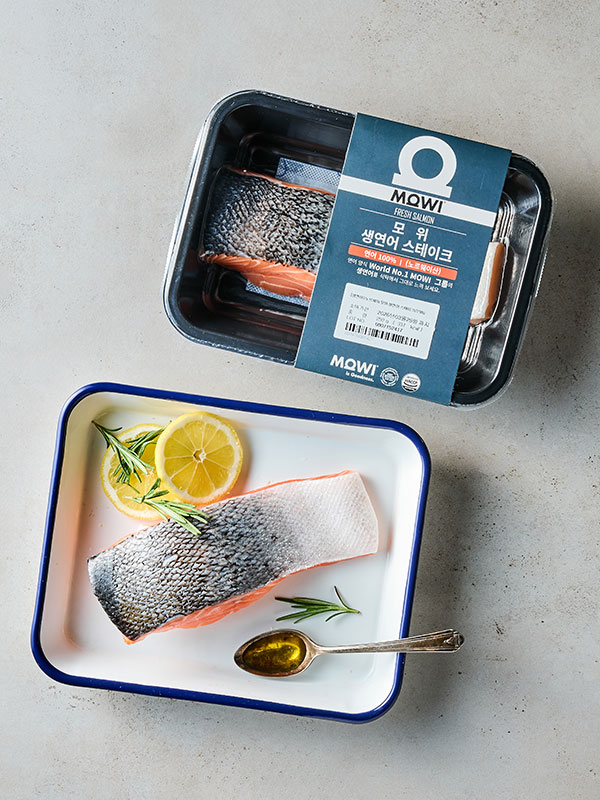 생연어 스테이크 250g