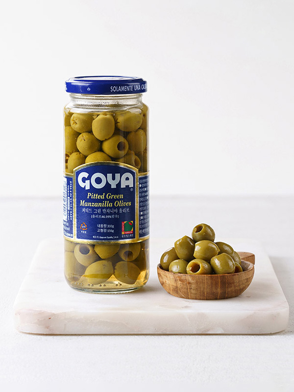 고야 피티드그린만자니야올리브 (332g)