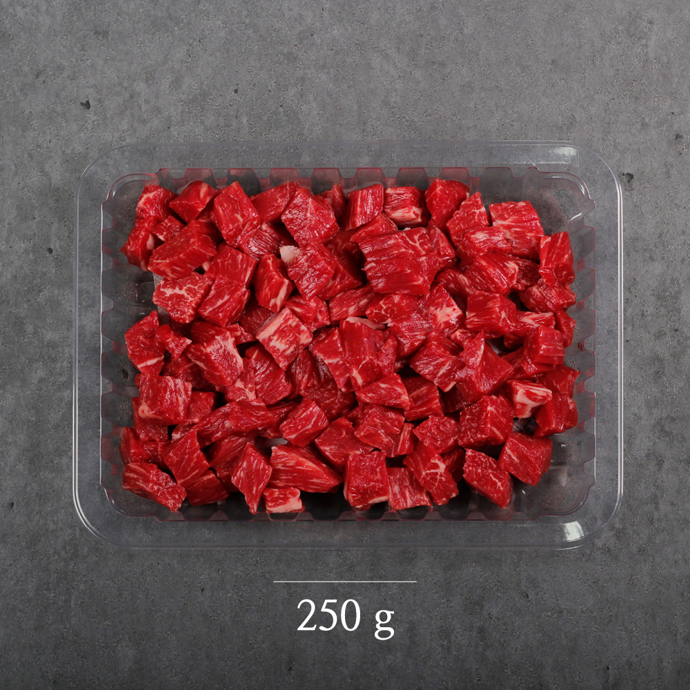 (냉동/암소)한우 1등급 양지 기획 250g+250g(세절)