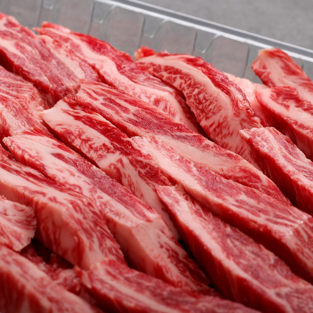 (냉장/암소)한우 1등급 갈비살 250g
