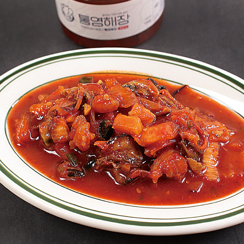[통영애서] 해산물 비빔장 양념장 통영해장 150g