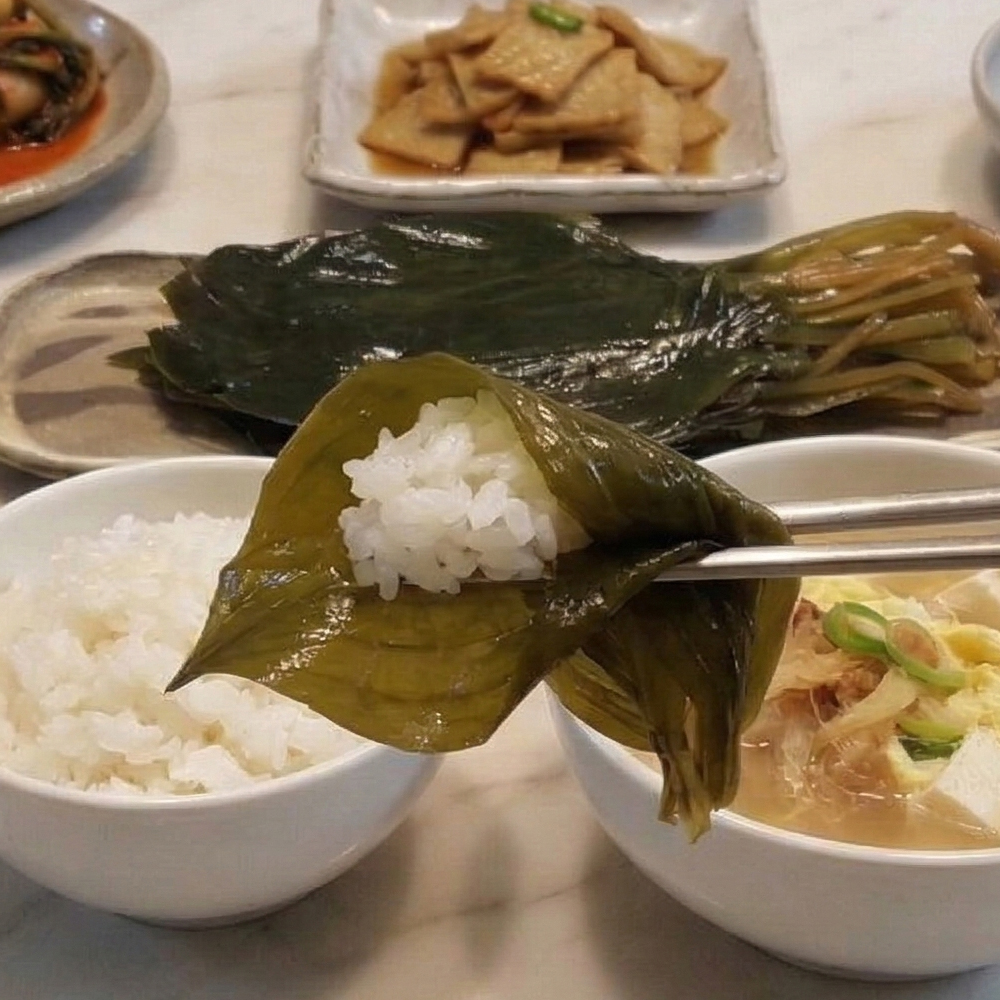 울릉도 생채 산마늘 명이나물 300g 500g 1kg 2kg