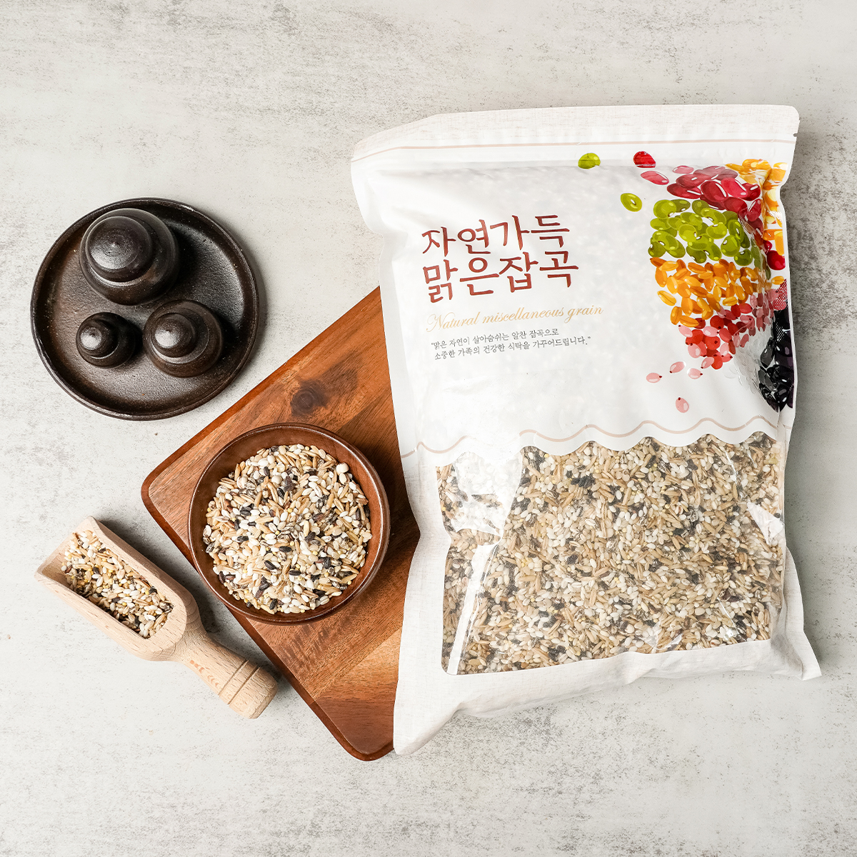 참미소 잡곡 2kg 국내산 혼합곡 7곡 잡곡밥