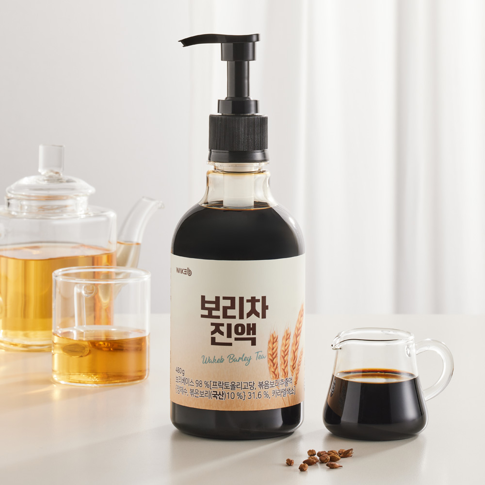 [웨이크비] 국산 볶은 보리차 진액 원액 480g 대표이미지 섬네일