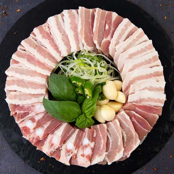 [산들한돈] 냉동 오겹살(대패두께) 500g 대표이미지 섬네일