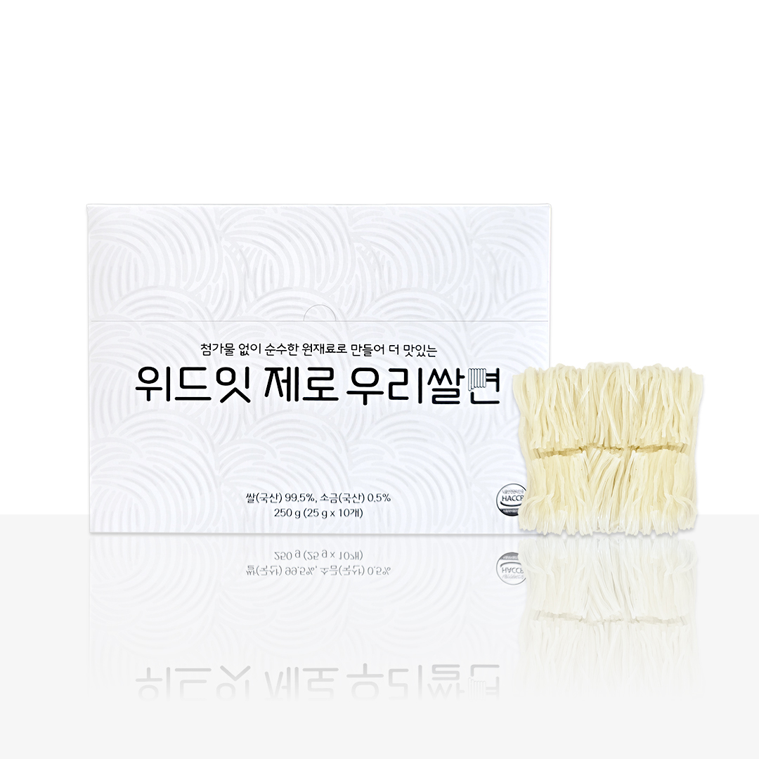 위드잇 제로 우리쌀면 25g X 10개입, 글루텐프리