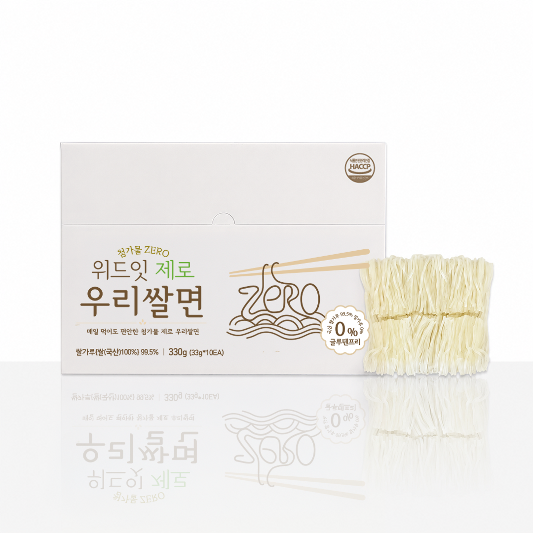 위드잇 제로 우리쌀면 33g X 10개입, 글루텐프리