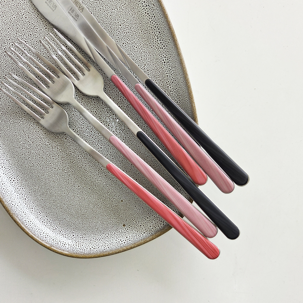 이태리 네바 마블 디너 커트러리 2종 8color