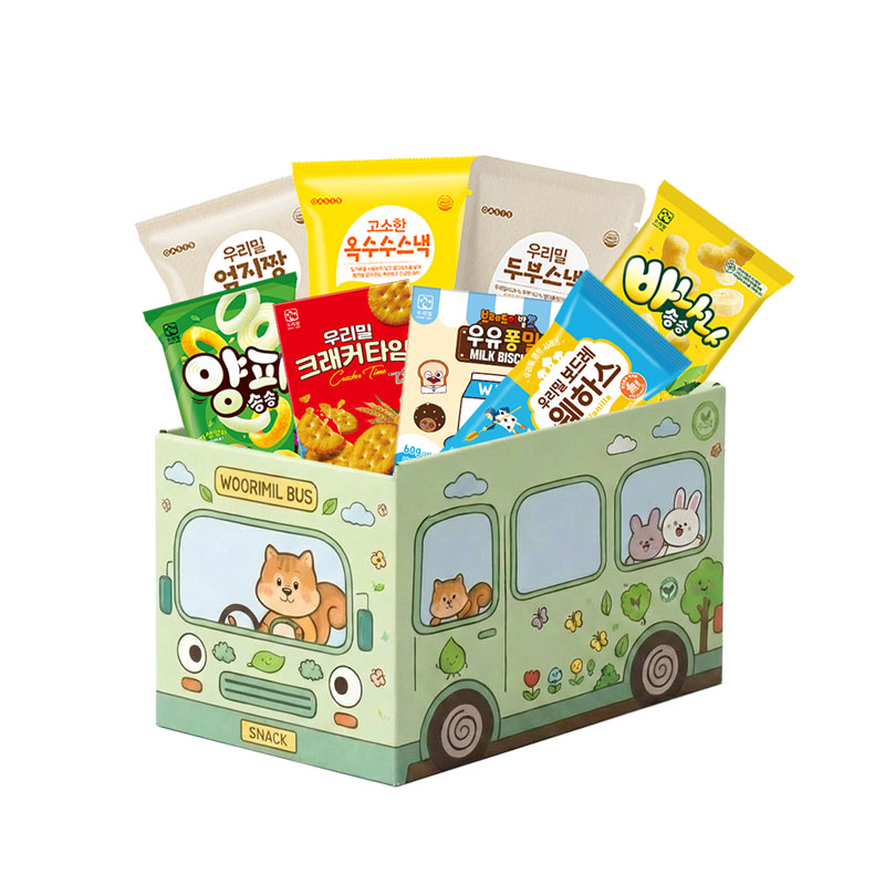우리밀 과자버스 8종 세트