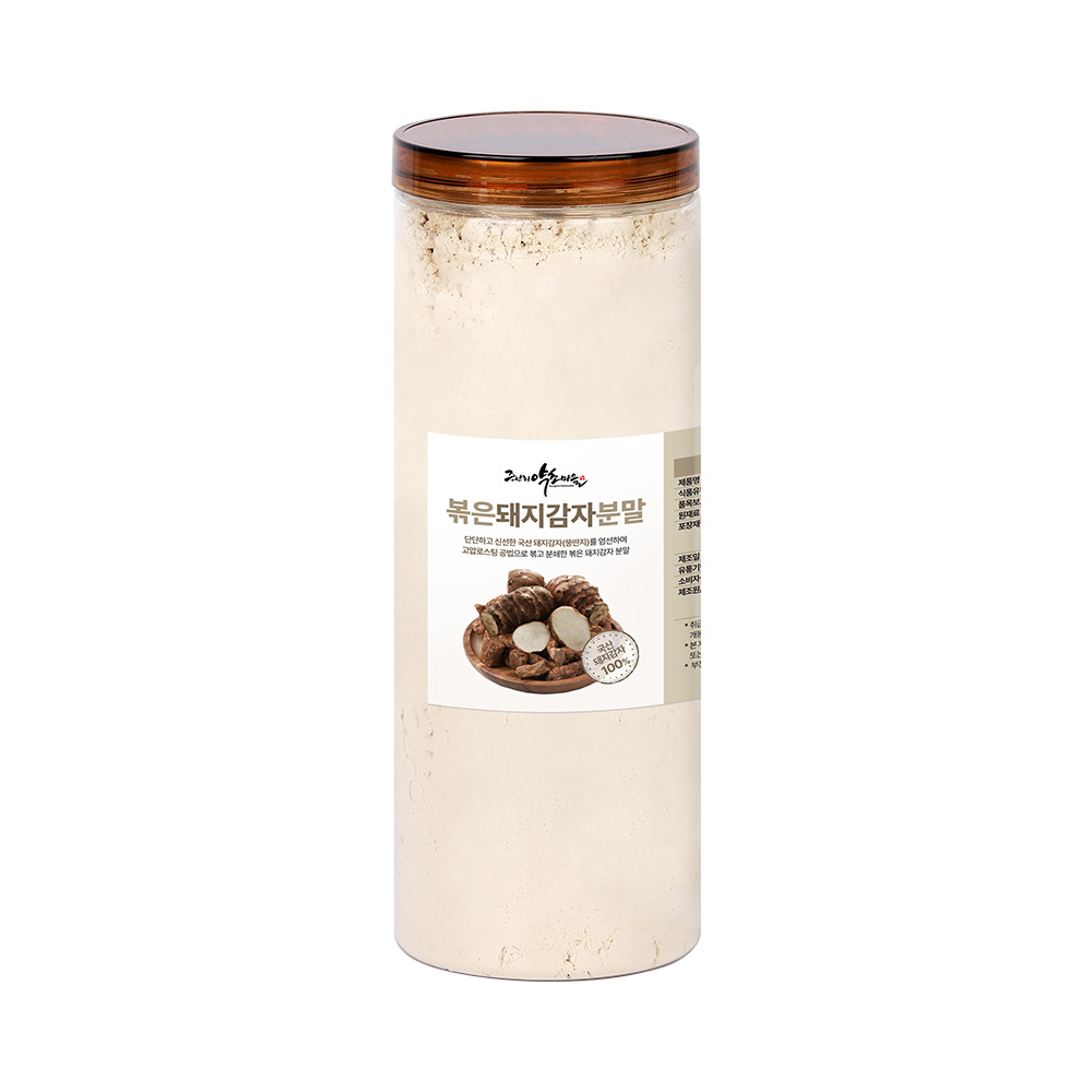 국산 볶은 돼지감자분말 300g/500g 고압로스팅 뚱딴지 가루