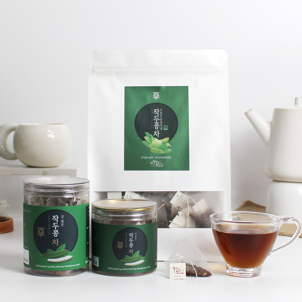 에코프리베 작두콩차 티백 1.5g x (10ea / 20ea / 60ea) 저온 다회 덖음차 [ECOFRIBAE] 대표이미지 섬네일