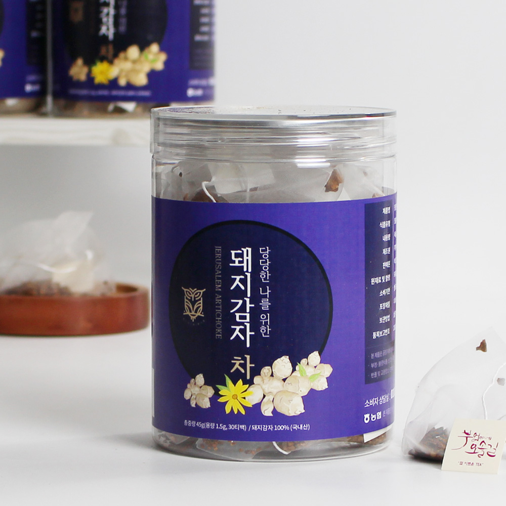 에코프리베 돼지감자차(뚱딴지차) 티백 30g (1.5gx20ea) 저온 다회 덖음차 [ECOFRIBAE]