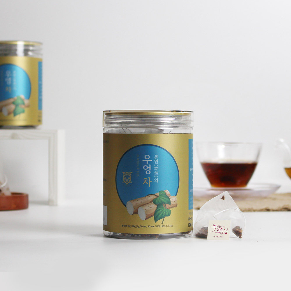 에코프리베 우엉차 티백 40g (2gx20ea) 저온 다회 덖음차 [ECOFRIBAE]