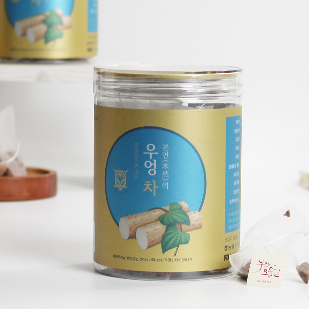 에코프리베 우엉차 티백 40g (2gx20ea) 저온 다회 덖음차 [ECOFRIBAE]