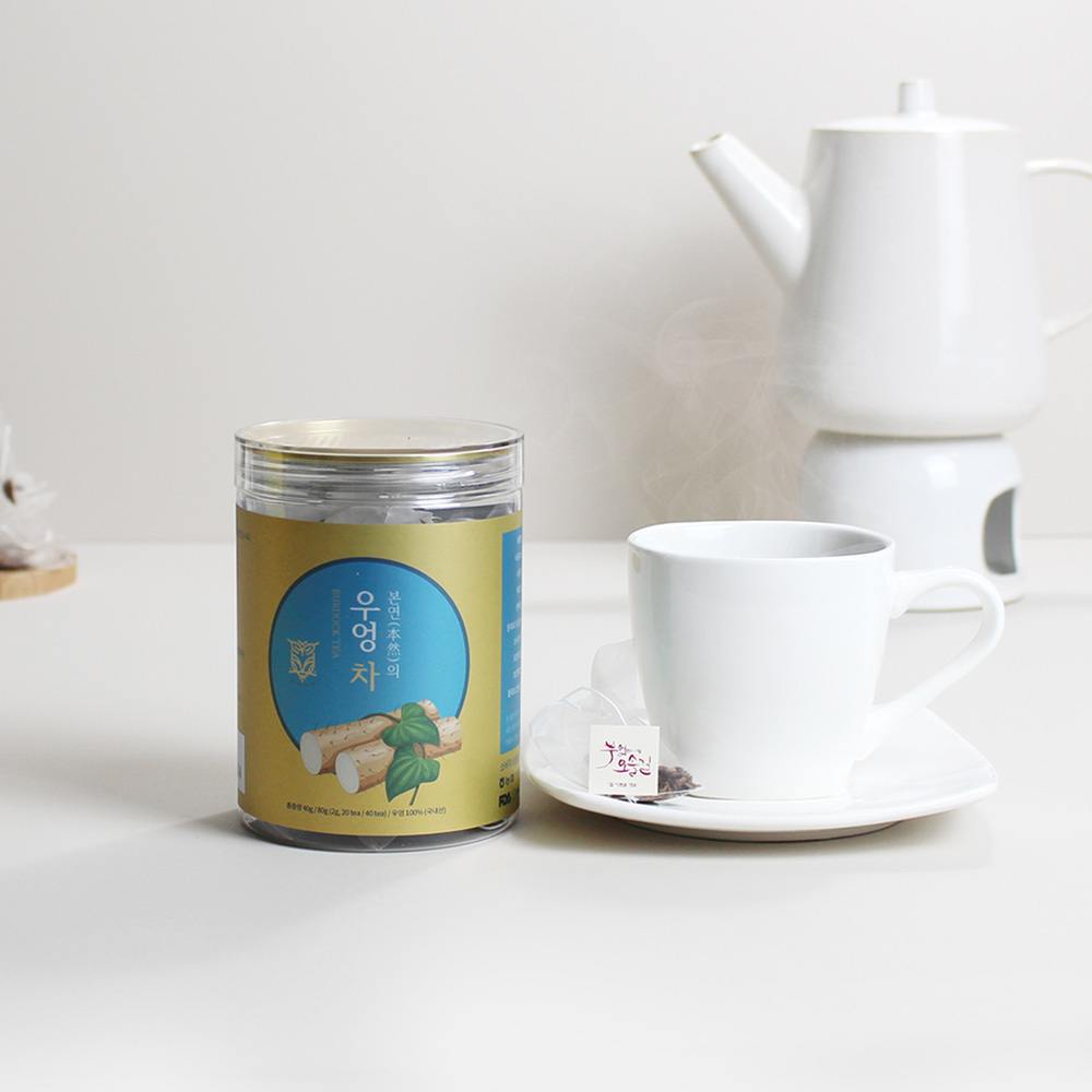 에코프리베 우엉차 티백 40g (2gx20ea) 저온 다회 덖음차 [ECOFRIBAE]