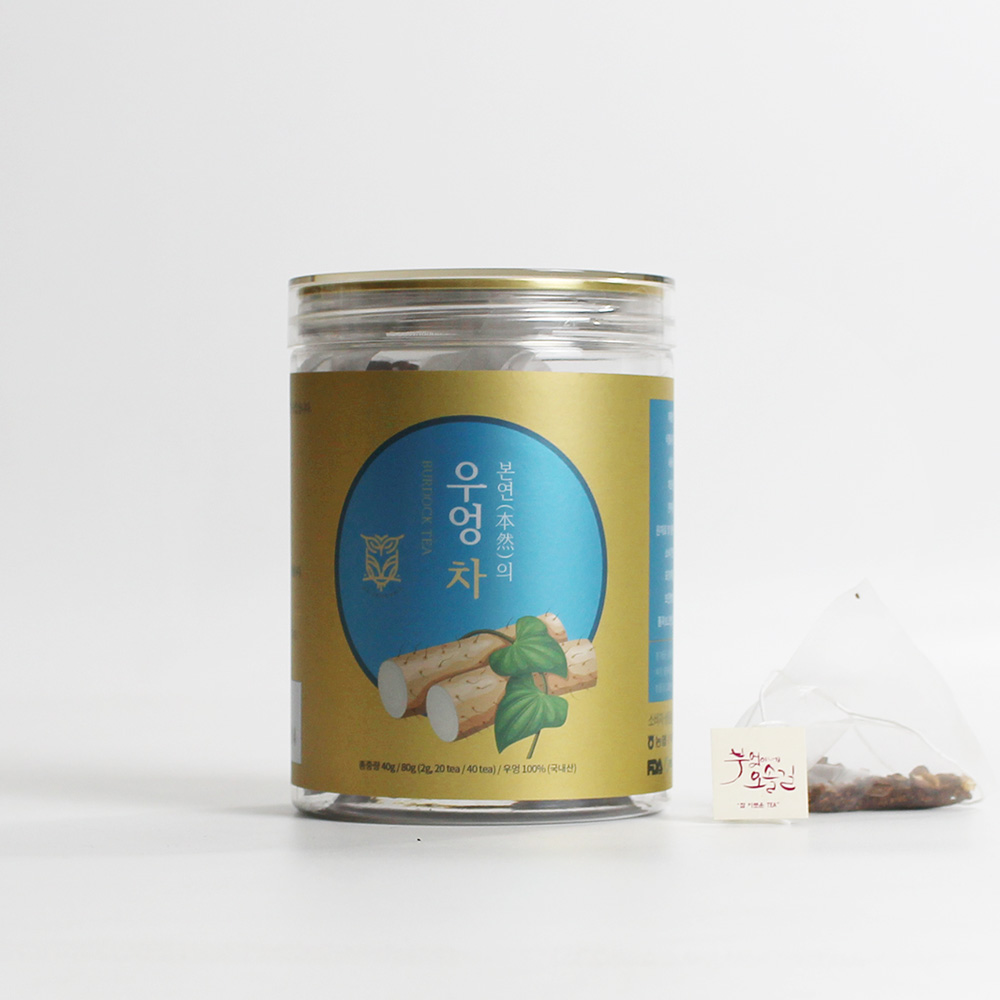 에코프리베 우엉차 티백 40g (2gx20ea) 저온 다회 덖음차 [ECOFRIBAE]