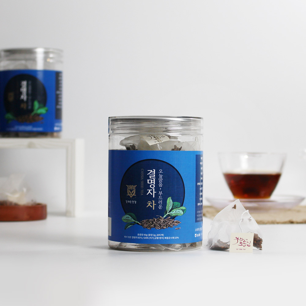 에코프리베 결명자차 티백 40g (2gx20ea) 저온 다회 덖음차 [ECOFRIBAE]