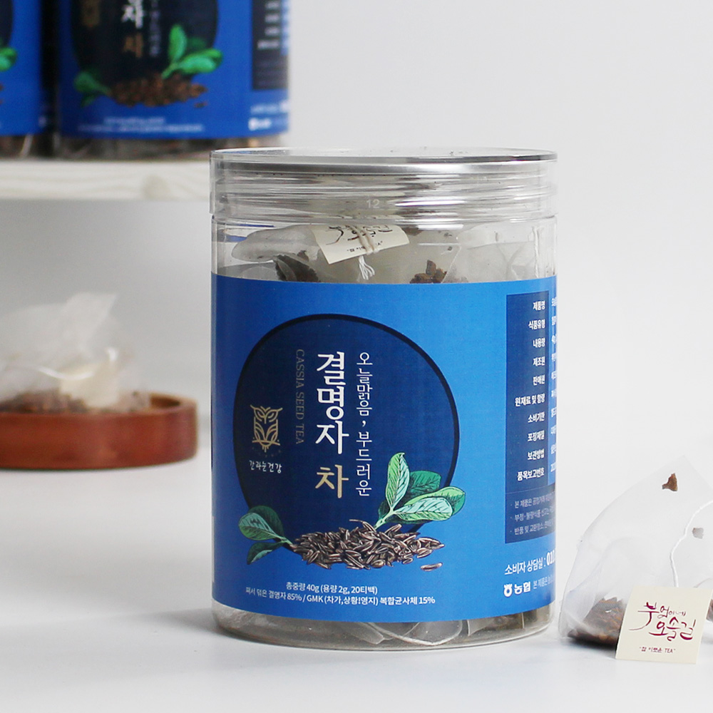 에코프리베 결명자차 티백 40g (2gx20ea) 저온 다회 덖음차 [ECOFRIBAE]