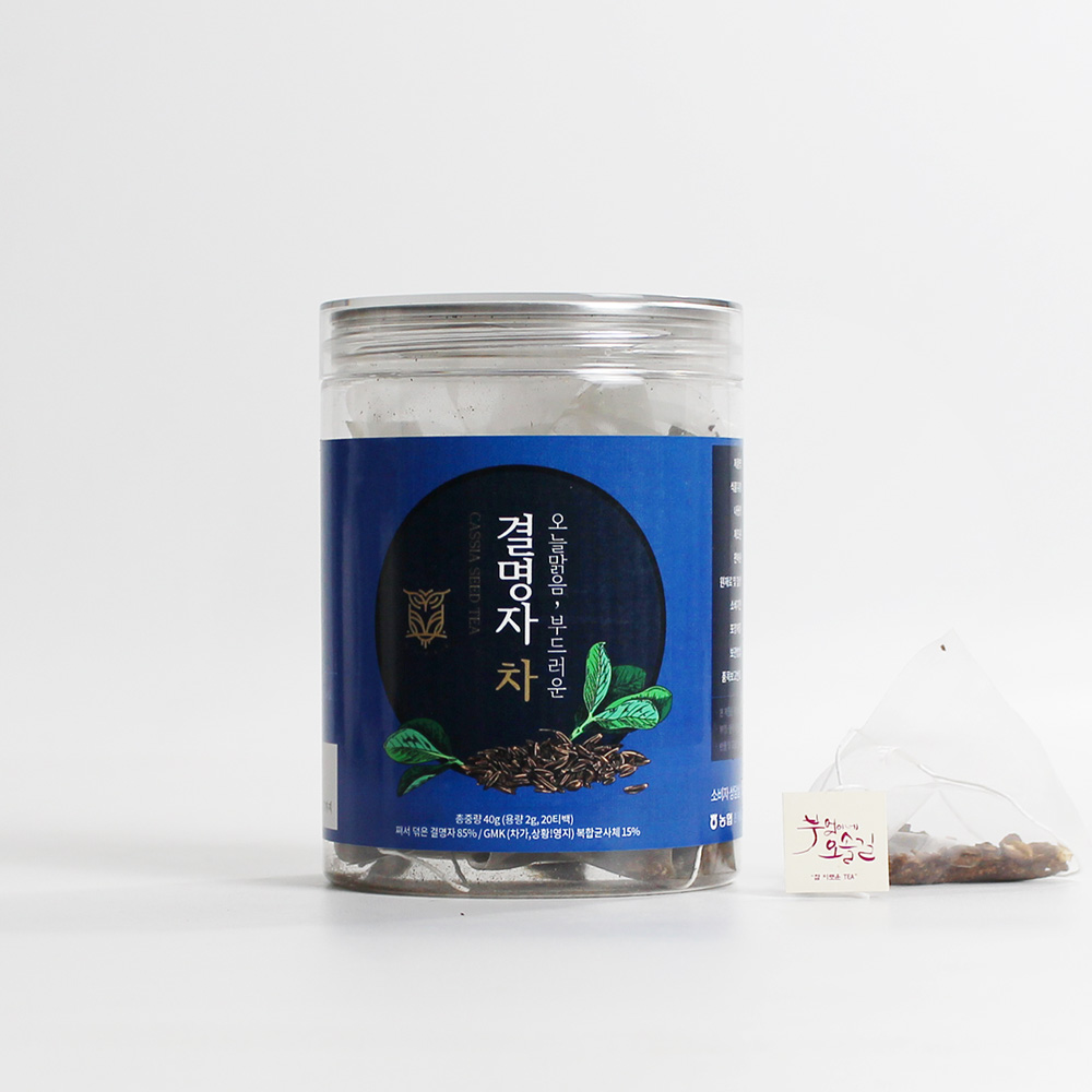 에코프리베 결명자차 티백 40g (2gx20ea) 저온 다회 덖음차 [ECOFRIBAE]