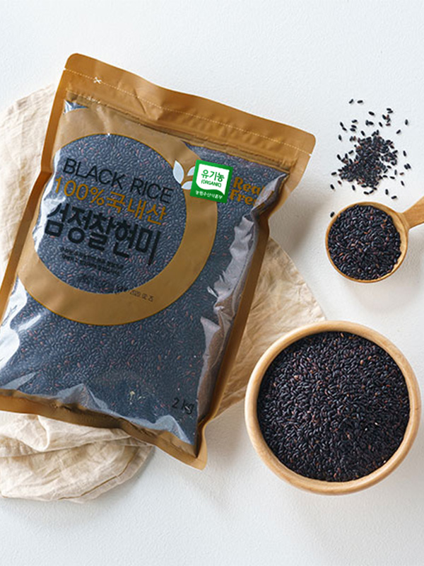 유기농 검정 찰현미 (2kg)