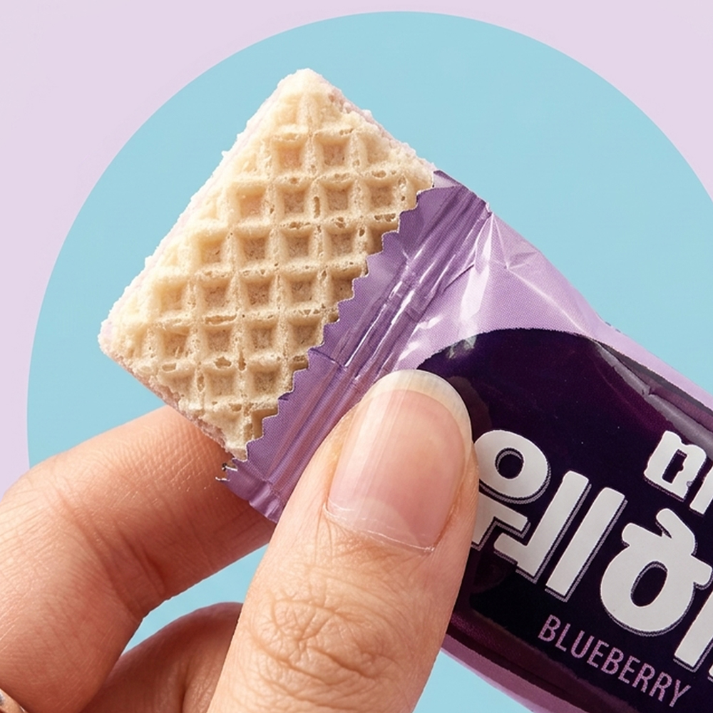미니웨하스 블루베리맛 코코넛커피맛 웨하스 탕비실 간식 디저트