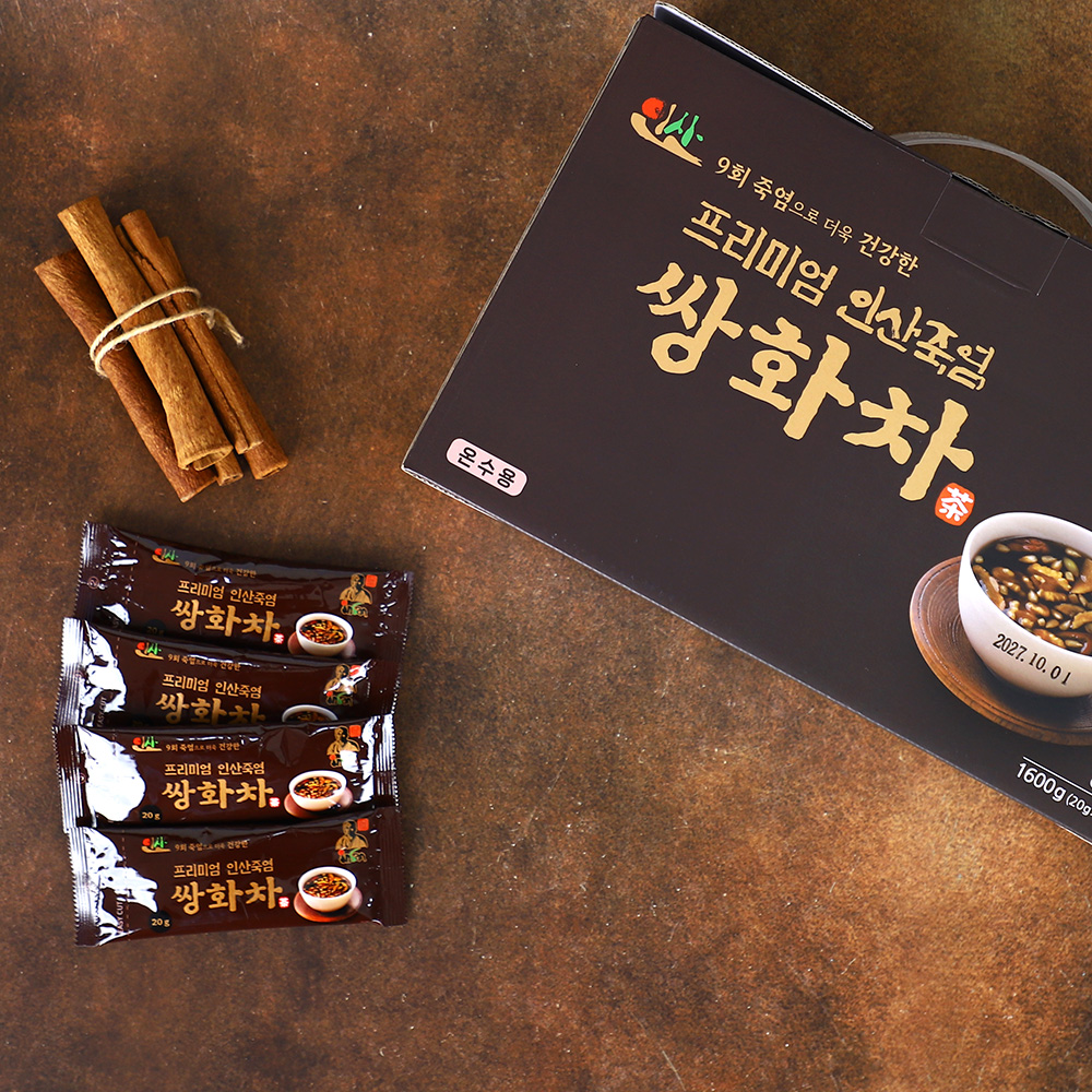 인산죽염 프리미엄 쌍화차 [20g 80포]