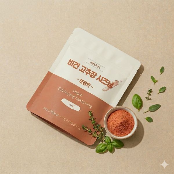 비건 고추장 시즈닝 보통맛 글루텐프리 분말 볶음 양념 대표이미지 섬네일