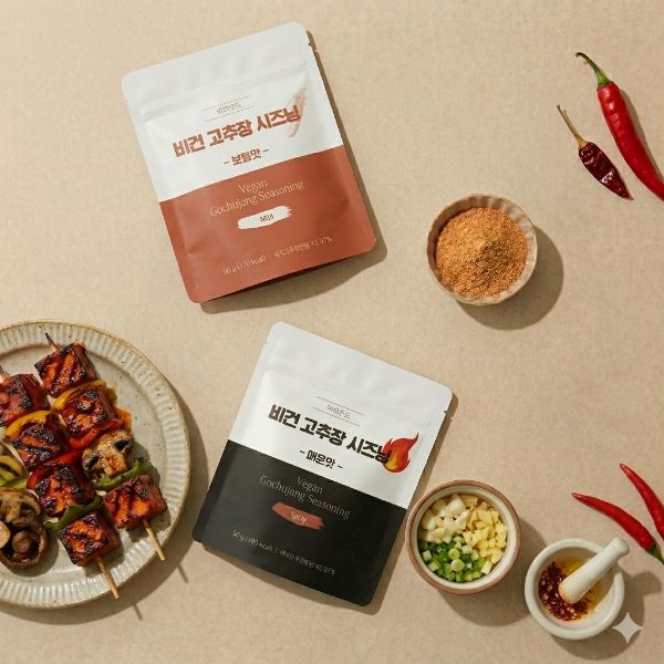 비건 고추장 시즈닝 매운맛 글루텐프리 분말 볶음 양념