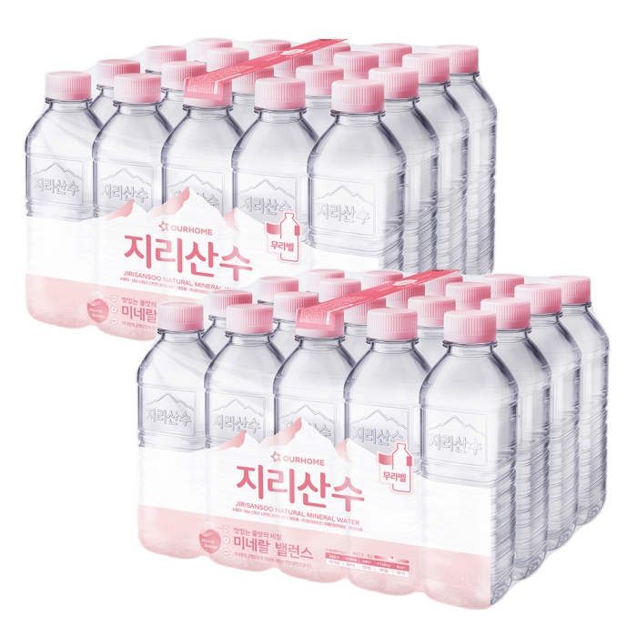 아워홈 지리산수 (500mlx20개) 무라벨 생수 샘물