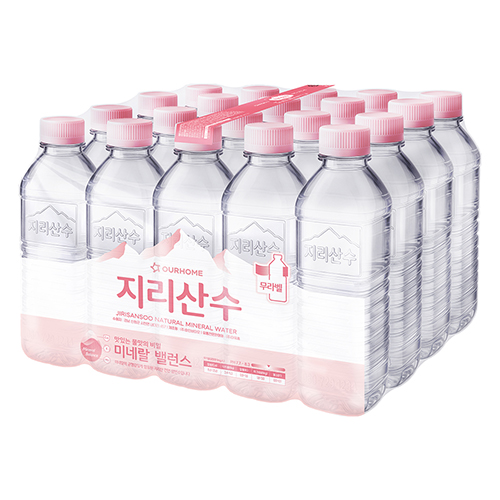 아워홈 지리산수 (500mlx20개) 무라벨 생수 샘물 대표이미지 섬네일