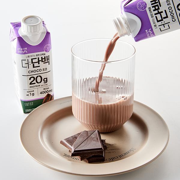 [대용량]더단백 드링크 초코 (180ml*18개)