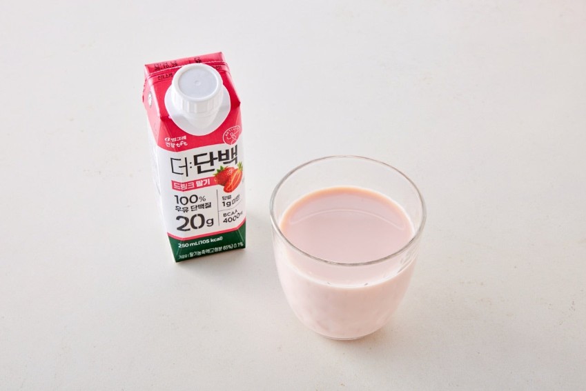[대용량]더단백 드링크 딸기 (250ml*18개)