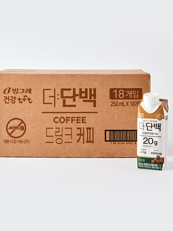 [대용량] 더단백 드링크 커피 (250ml*18개)