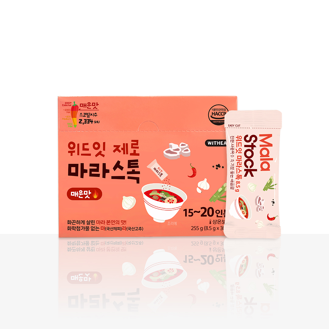 위드잇 마라스톡 매운맛 30개입, 라면 스프 대용
