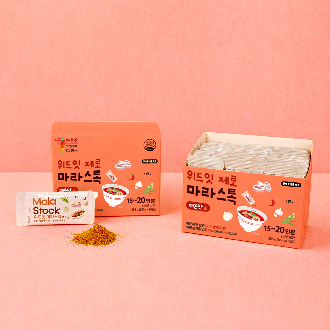 위드잇 마라스톡 매운맛 30개입, 라면 스프 대용