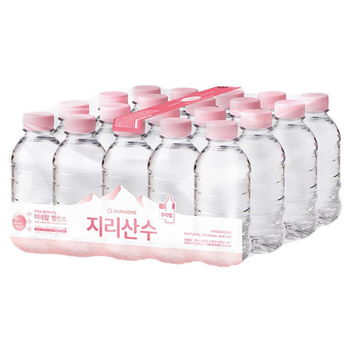 아워홈 지리산수 (330mlx20개) 무라벨 생수 샘물 대표이미지 섬네일