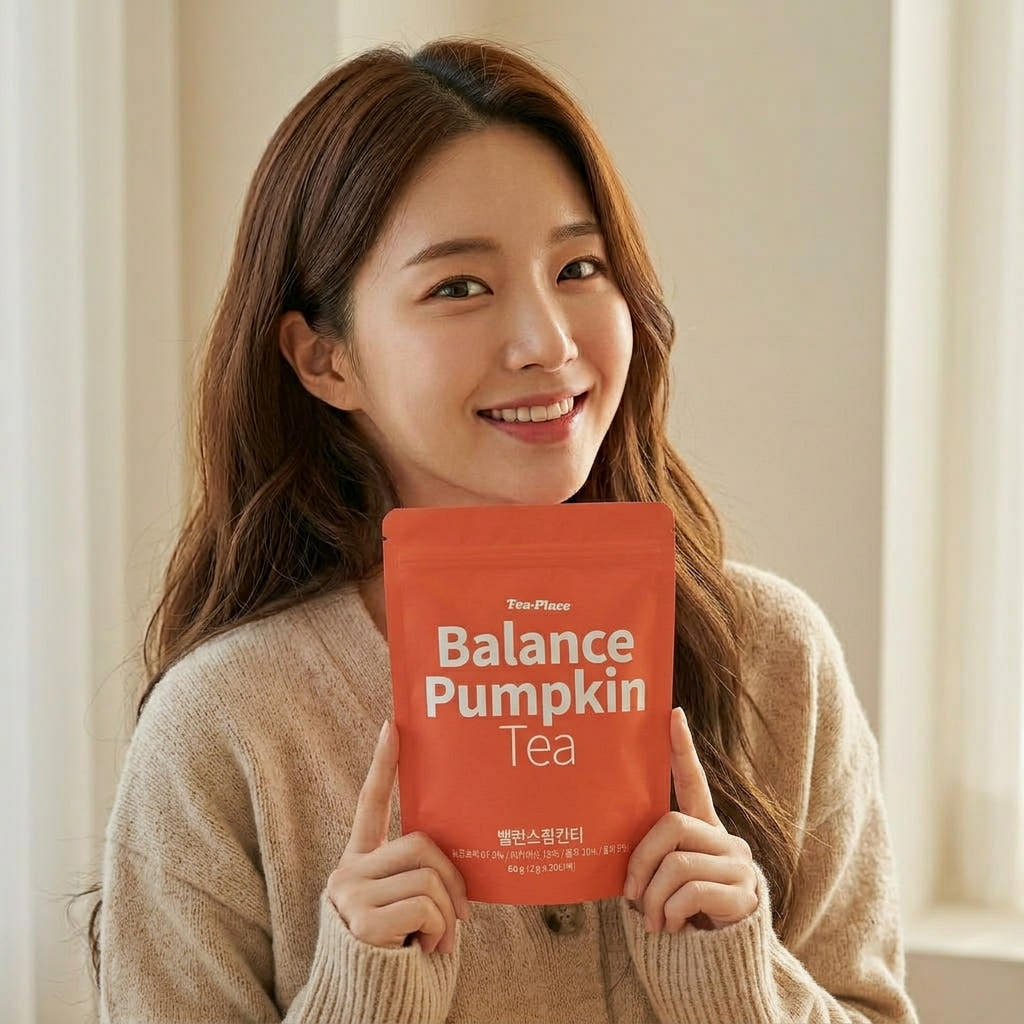 밸런스펌킨티 루틴티 늙은 호박팥차 국내산 티플레이스 30티백 건강차 TEA