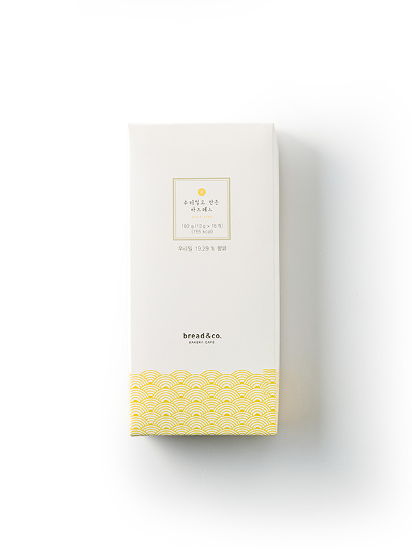 우리밀 마드레느(중, 12g*15개)