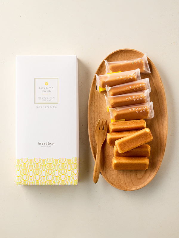 우리밀 마드레느(중, 12g*15개) 대표이미지 섬네일