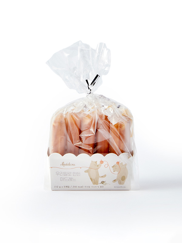 우리밀 마드레느(미니, 12g*5개)